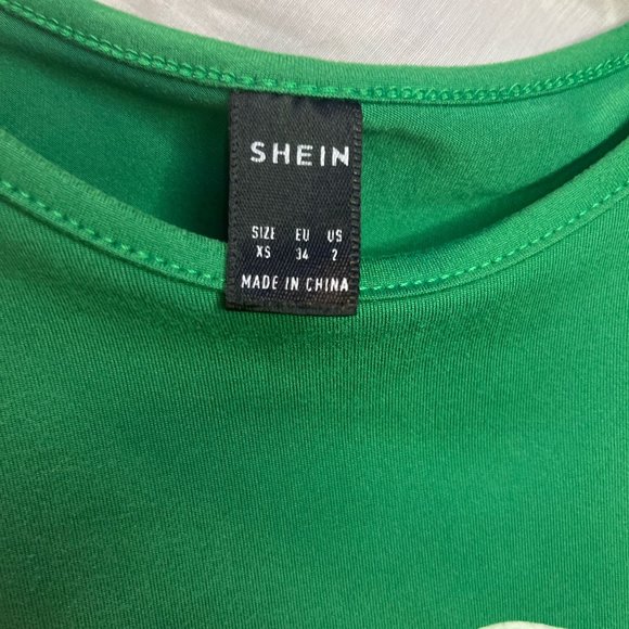 Green crop top - Picture 3 of 3